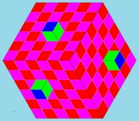 Paragram029.2-BlocksInRed&Pink,Blue&Green