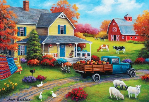 Solve The Perfect Homestead jigsaw puzzle online with 88 pieces