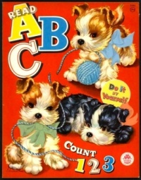 Themes Vintage illustrations/pictures - Read ABC Count 123