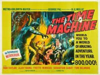 THE TIME MACHINE - 1960 MOVIE POSTER - ROD TAYLOR, YVETTE MIMIEUX, ALAN YOUNG