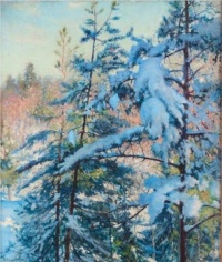 Snow-laden Pines, Robert Thegerström