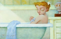 Fred Calleri Artwork  -  'Bath Time'