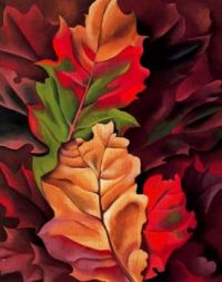 autumn-leaves - Georgia O'Keefe