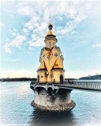 The Church of St. Nicholas on the Water, Ukraine