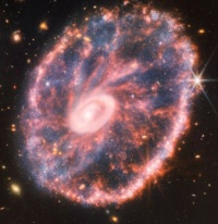 Cartwheel Galaxy James Webb Space Telescope