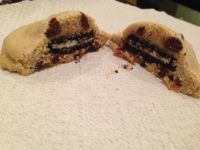 Oreo Stuffed Chocolate Chip Cookie