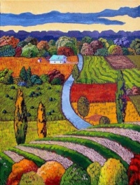 Gene Brown painting — small