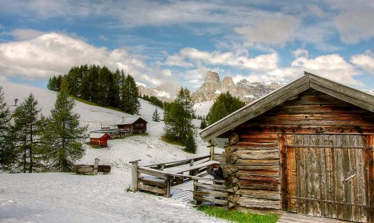 Pralongia Winter - Italian Dolomites