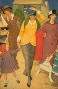 Joseph Edward Southall - "Along the Shore" - 1914