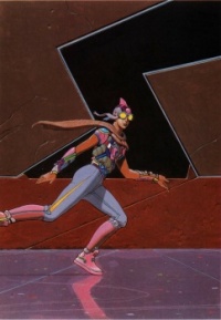 The Art of Moebius 5 - Running Girl (1987) (medium puzzle)