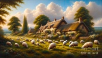 A Pastoral Scene by Jeff Creation