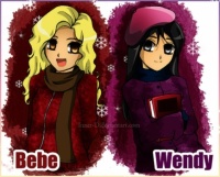 Anime Bebe and Anime Wendy