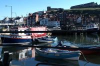 Fishing boats at Whiby Harbour