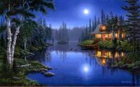 Moonlite Serenade  on the Lake                    