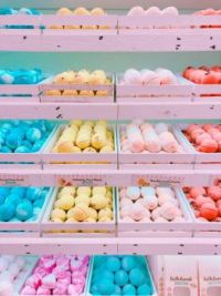 Assorted color French Macarons