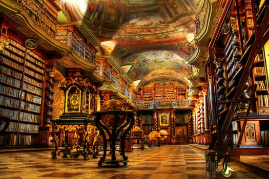 Strahov library in Prague