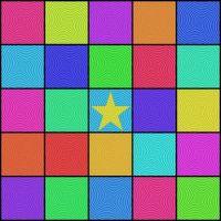 5 X 5 Swirls (L)