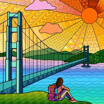 Solve 40 Number - Color Rocks jigsaw puzzle online with 64 pieces