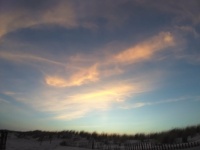 Sunset in Long Beach, NY