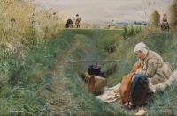 "Our Daily Bread", by  Anders Zorn National Museum
