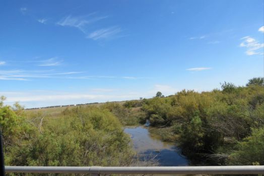 The Mighty Rattlesnake Creek North Of Stafford, Kansas
