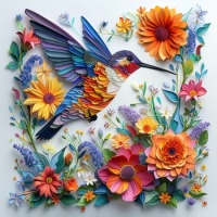 Hummingbird..........the art work