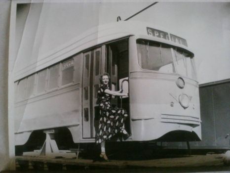 New El Paso TX Trolley 1948