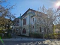 Krapflwaldbad in Wien im März