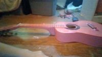 my pink guitar