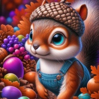 Axel hunting for some nuts...