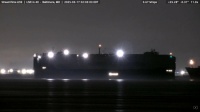 Vehicle Carrier Hoegh Aurora meeting Container Ship GSL Myny, 2025-03-17