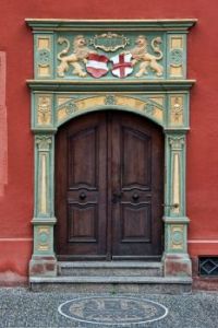Door in Freiburg, Germany, by Andrew Sweeny