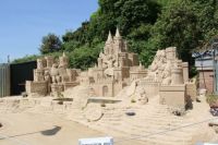 sand sculpture Jersey