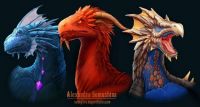 dragon trio