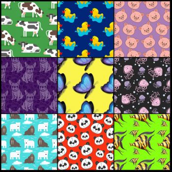 Solve Animal patterns 35 jigsaw puzzle online with 324 pieces