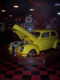 Inside the Hot Rod Cafe in Post Falls, Idaho.