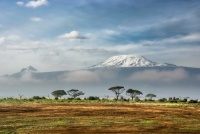Mt. Kilimanjaro, viewed from Amboseli National Park, Kenya