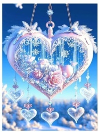 Hearts & Roses, fantasy art