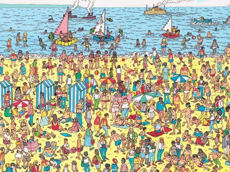 Solve Where's Waldo jigsaw puzzle online with 130 pieces