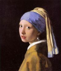 Original Girl w/ the Pearl Earring by Johannes Vermeer