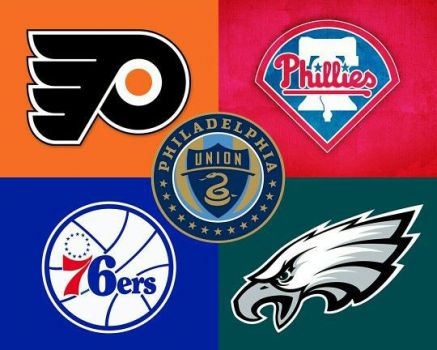 Solve Philly Sports Logos Jigsaw Puzzle Online With 63 Pieces