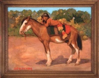 Edwin Willard Deming (American, 1860–1942), Crow Boy and His Pony