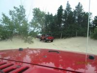 Riding the sand dunes