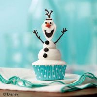 Olaf-the-Snowman-Cupcakes