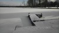 Saaame Lake Frozen - Cadillac Michigan