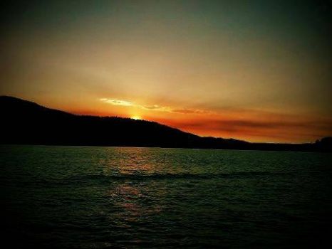 Emigrent Lake Sunset