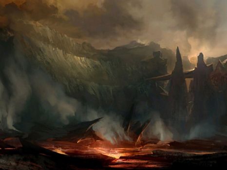 Molten Fantasy Landscape (Massive)
