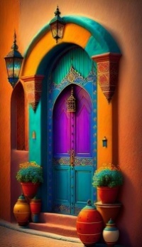 Beautiful Door by Phillip Reina