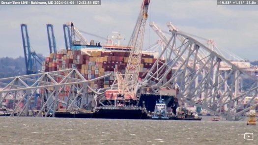Solve Baltimore Harbor Collapsed Bridge-Dali Container Ship-Giant Crane ...