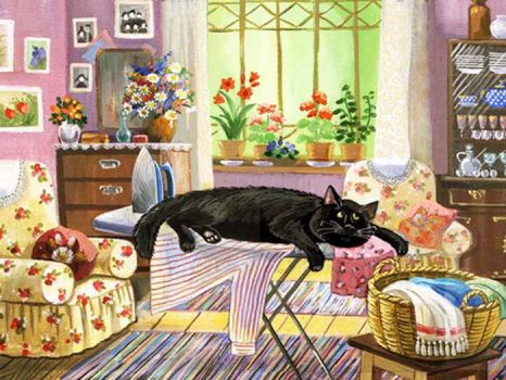 black cat puzzle